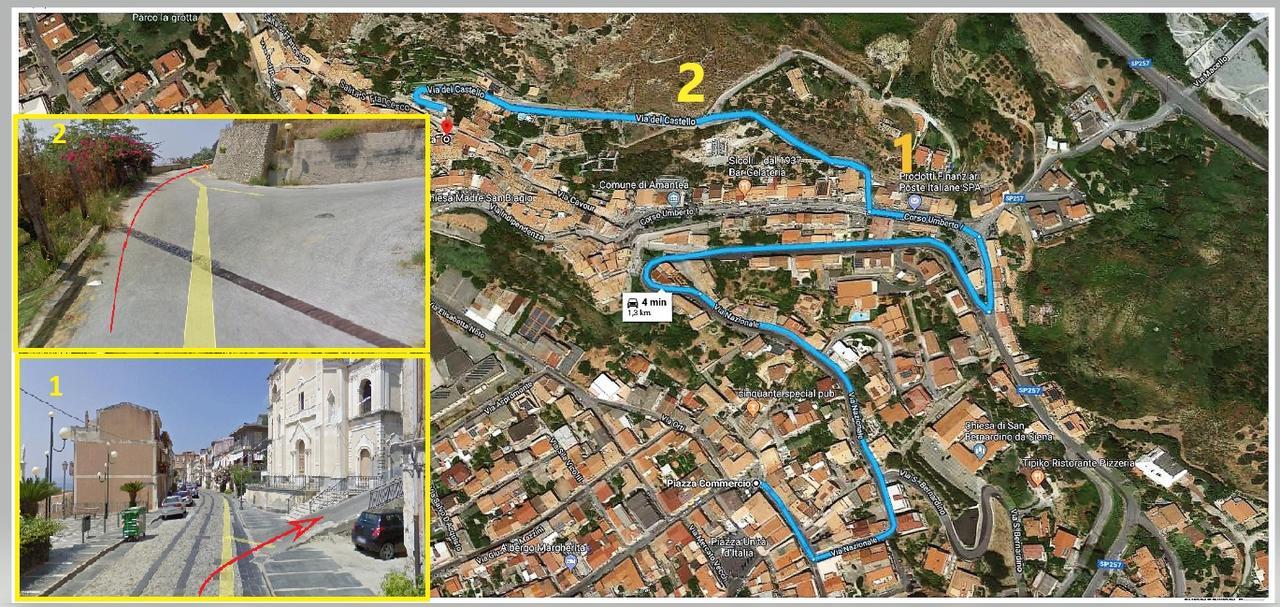 Alla Chiazzetta Calabria أمانتيا المظهر الخارجي الصورة